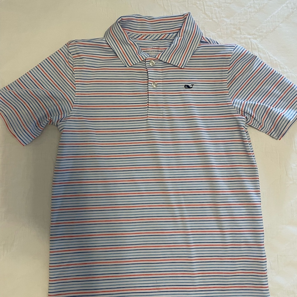 Vineyard Vines boys polo shirt.